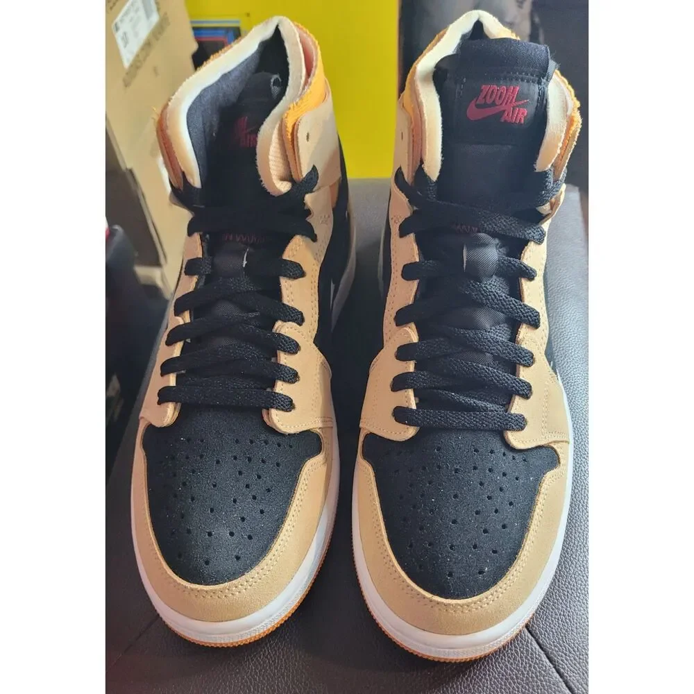Air Jordan 1 High Zoom CMFT Pumpkin Spice CT0978-200 Men's Size 10 New